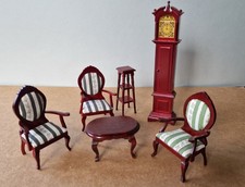 del Prado Verlag | Möbel  |  Puppenstuben Möbel | Blaue Serie Vintage