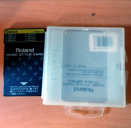 Roland music stayle card dance - music,