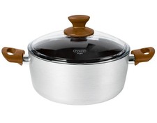 Ernesto Kochtopf Topf Alu 24cm nachhaltig Kochen Deckel spülmaschinengeeignet