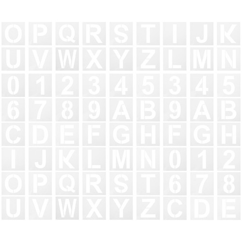 36pcs buchstaben nummer - 36pcs,