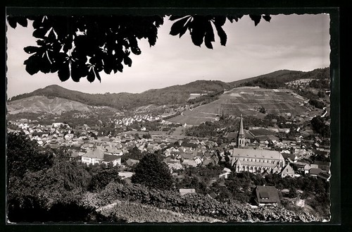 Ansichtskarte kappelrodeck - ansichtskarte,