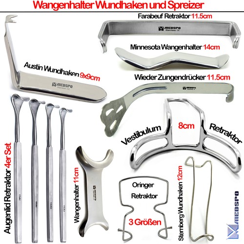 Wangenhalter wundhaken - wangenhalter,