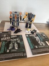 Transformers WFC Airwave Und Ironworks (Set mit allen Kleineren Roboter)Ohne OVP
