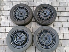 4x Stahlfelgen Toyota Yaris 5.5Jx15CH ET45 mit Sommerreifen