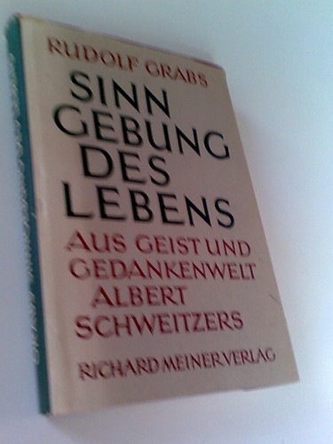 Rudolf grabs sinngebung des - grabs,