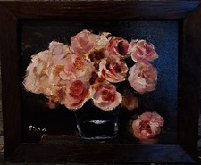 Original Ölgemälde Rose