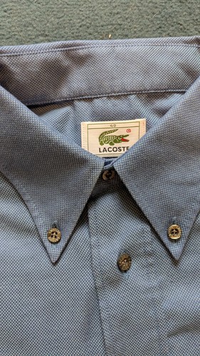 Vintage lacoste langarmshirt - lacoste,