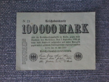 100000 Mark 1923.Ro 90a.FZ N23