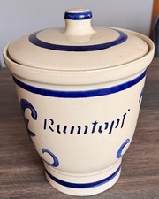 Rumtopf gärtopf mit dekor - gärtopf,