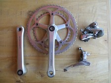 Shimano 600 Kurbelgarnitur inklusive Schaltung und Überwerfer