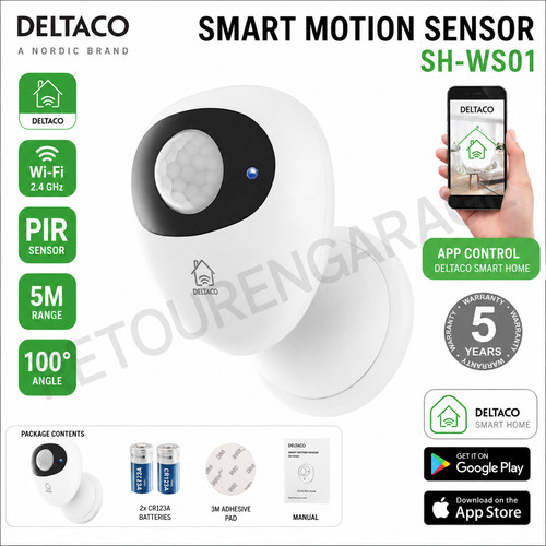 Deltaco smart bewegungsmelder - smart,