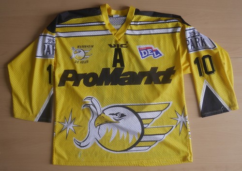 Adler mannheim trikot - trikot, 1995/96