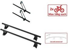 Satz Dachträger + Fahrrad Ständer für 2 Bikes M001/130 für Mercedes W210