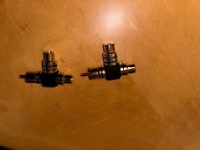 2x VIABLUE XS RCA Y Winkel Cinchadapter 1x Stecker auf 2x Buchsen HIGH END