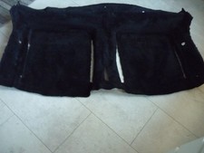 Teppich VW Golf 1 Cabrio Hinterteil Schwarz Velour original TOP