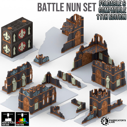 Foldable terrain w40k 11th - terrain,
