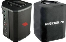 Proel FREEONEX Akku Aktiv Box Schwarz Cover Set Lautsprecher Bluetooth DJ PA