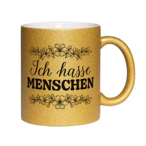 Glitzertasse ich hasse - glitzertasse,