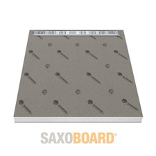 Duschelement mit Rinne