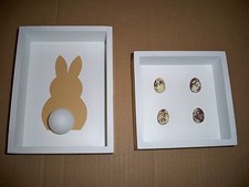 Hase + Eier Bilder-Set aus
