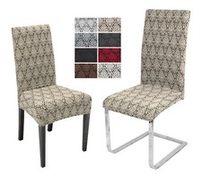 Barock Stuhlhusse, elastische