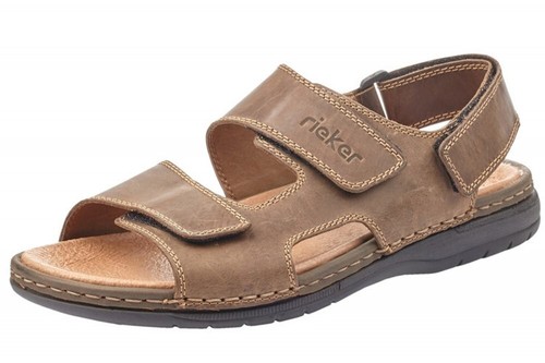 Rieker herren leder sandale - rieker,