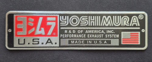 Yoshimura auspuff aufkleber - auspuff,