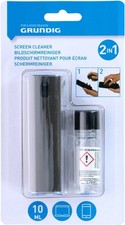 Grundig 2in1 Bildschirmreiniger Set Spray & Tuch Nachfüllbar Screen Cleaner