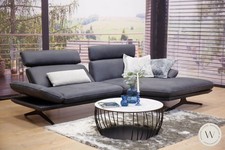 Eckgarnitur Elements in Leder