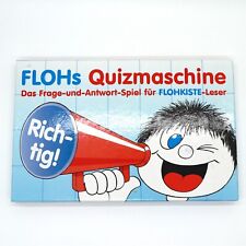 Flohs Quizmaschine Flohkiste elektrisch Quizspiel Lernspiel Grundschule 1997