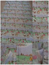 Vintage Bettwäsche Stoff