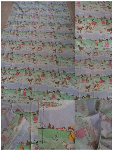 Vintage bettwäsche stoff - vintage,