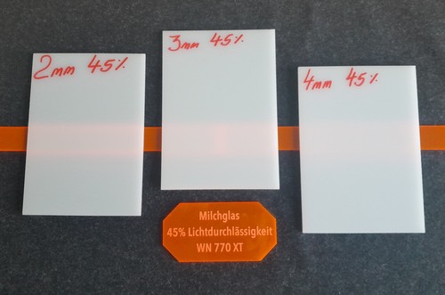 Milchglas plexiglas acrylglas - milchglas,