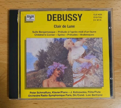 Debussy clair lune - clair, de