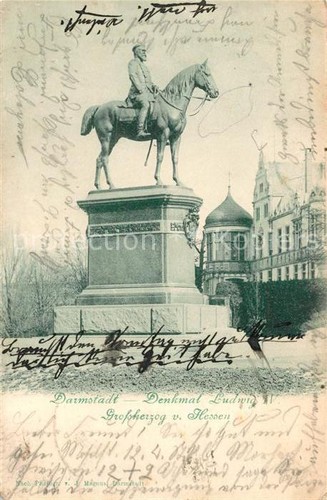Darmstadt denkmal ludwig - denkmal, iv
