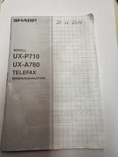 Sharp Bedienanleitung