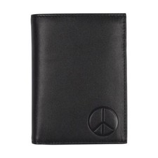 Oxmox RFID Kombibörse Leder - PEACE