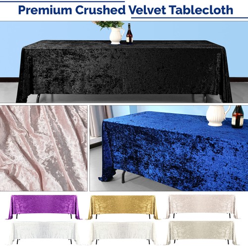 Premium tischdecke gecrushtes - premium,