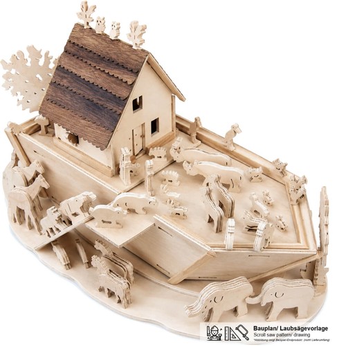 Bauplan arche noah mit - arche,