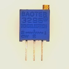 5 x Potentiometer Typ 3296 10Ω - 2MΩ Präzisionswiderstand Spindelwiderstand Poti