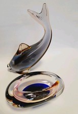 Murano Glas Fisch Schale