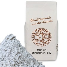 Dinkelmehl 812 frisch aus der Rätze-Mühle 100% regional und naturbelassenes Mehl