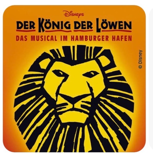 Musical könig der löwen - könig,