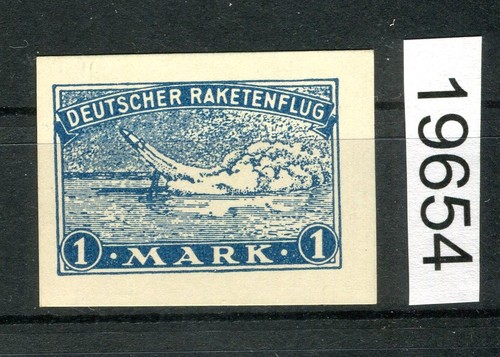 Luftpost raketenpost mark - raketenpost, 1