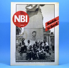 DDR NBI 29 1988 Aktposter Bergen Vogtland Speerwurf Gewichtheben Weller Berlin V