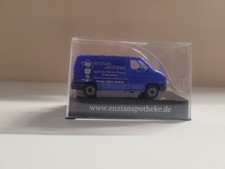 Modellautos 1:87 VW T4 Transporter "Enzian Apotheke" in blau von AWM, mit OVP