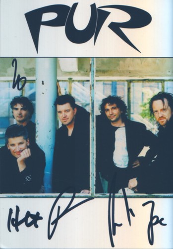 Pur autogrammkarte 10x15 - autogrammkarte, cm