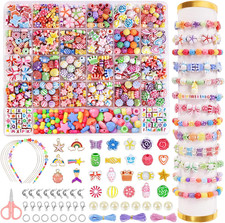 Bastelset mit bunten Perlen