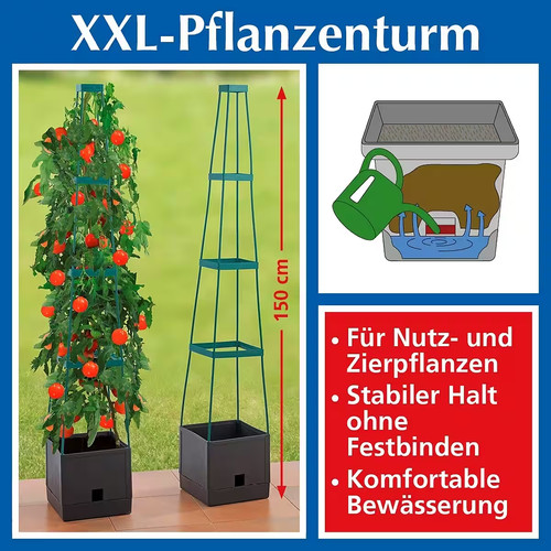 Pflanzkübel pflanzenturm xxl - pflanzkübel,