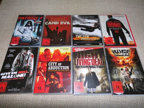 Dvd sammlung horror und action - dvd,